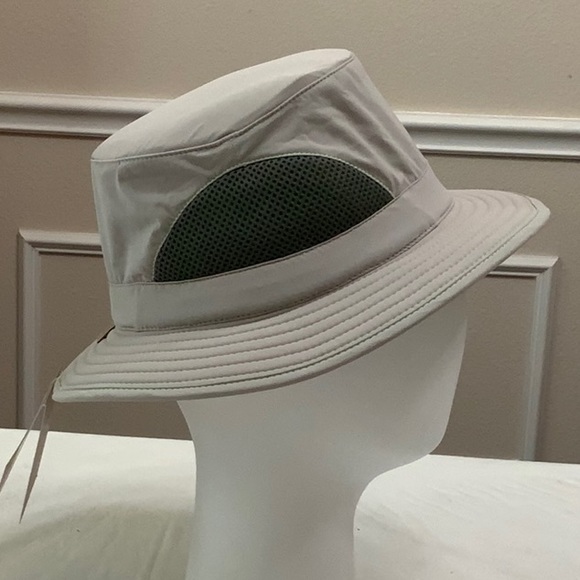 Tilley TAF101 AIRFLO ALGONQUIN hat - Glacier/lime (grey) - Picture 3 of 13